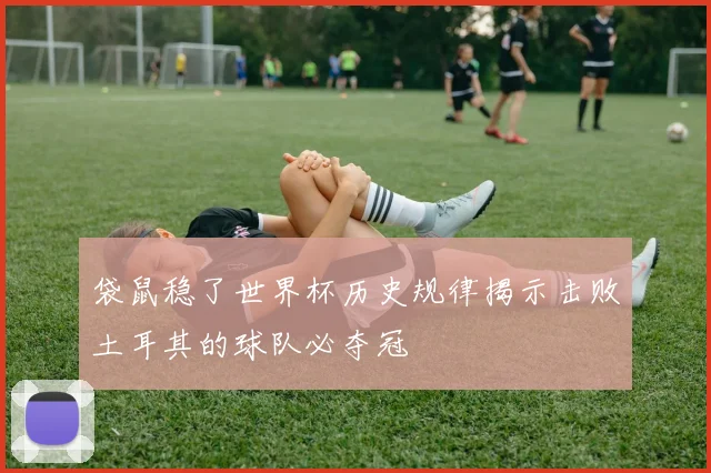 袋鼠稳了世界杯历史规律揭示击败土耳其的球队必夺冠